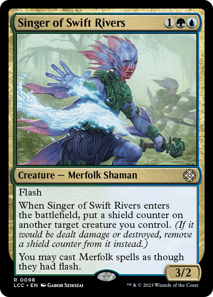 Singer of Swift Rivers [The Lost Caverns of Ixalan Commander] | Black Swamp Games