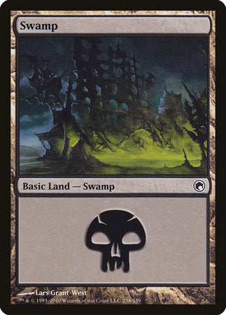 Swamp (238) [Scars of Mirrodin] | Black Swamp Games