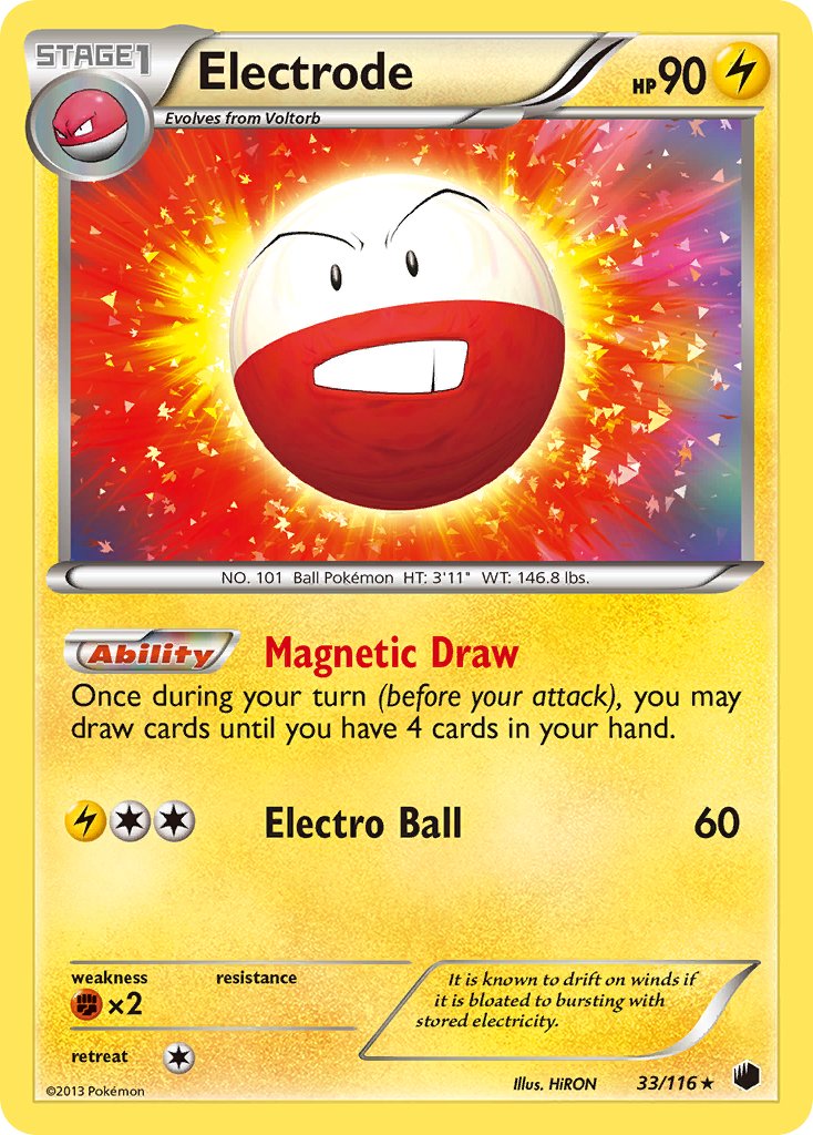 Electrode (33/116) (Theme Deck Exclusive) [Black & White: Plasma Freeze] | Black Swamp Games