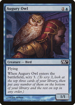 Augury Owl [Magic 2011] | Black Swamp Games