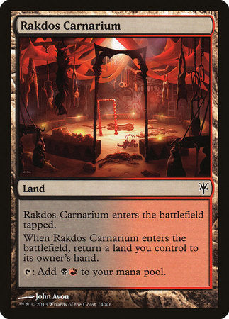 Rakdos Carnarium [Duel Decks: Sorin vs. Tibalt] | Black Swamp Games