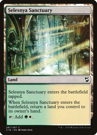 Selesnya Sanctuary [Commander 2018] | Black Swamp Games