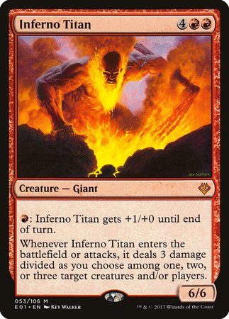 Inferno Titan [Archenemy: Nicol Bolas] | Black Swamp Games