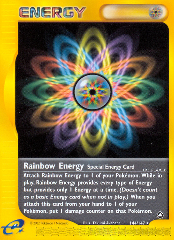 Rainbow Energy (144/147) [Aquapolis] | Black Swamp Games