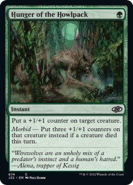 Hunger of the Howlpack [Jumpstart 2022] | Black Swamp Games