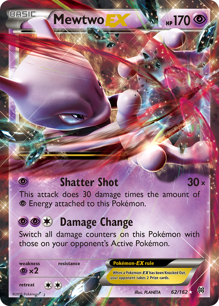 Mewtwo EX (62/162) [XY: BREAKthrough] | Black Swamp Games