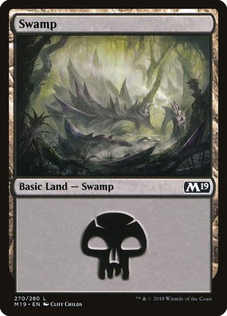 Swamp (270) [Core Set 2019] | Black Swamp Games