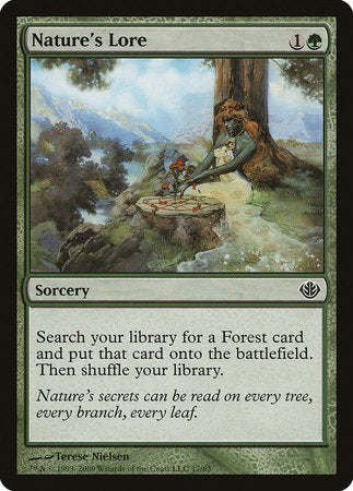 Nature's Lore [Duel Decks: Garruk vs. Liliana] | Black Swamp Games