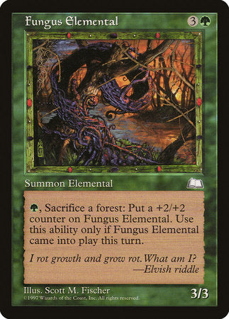 Fungus Elemental [Weatherlight] | Black Swamp Games