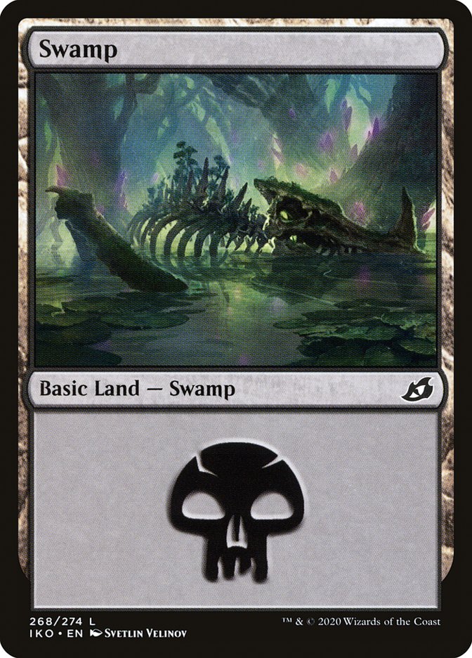 Swamp (268) [Ikoria: Lair of Behemoths] | Black Swamp Games
