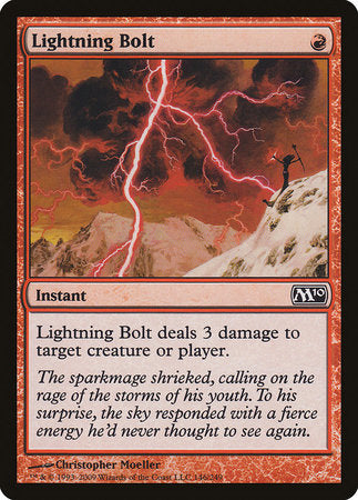 Lightning Bolt [Magic 2010] | Black Swamp Games