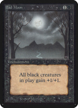 Bad Moon [Limited Edition Alpha] | Black Swamp Games
