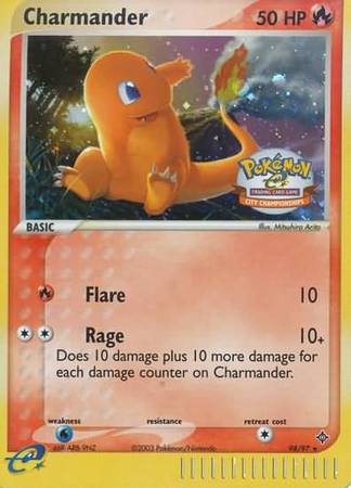 Charmander (98/97) (City Championship Promo) [EX: Dragon] | Black Swamp Games