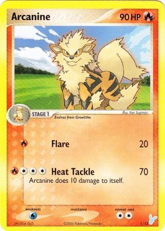 Arcanine (1/12) [EX: Trainer Kit 2 - Minun] | Black Swamp Games