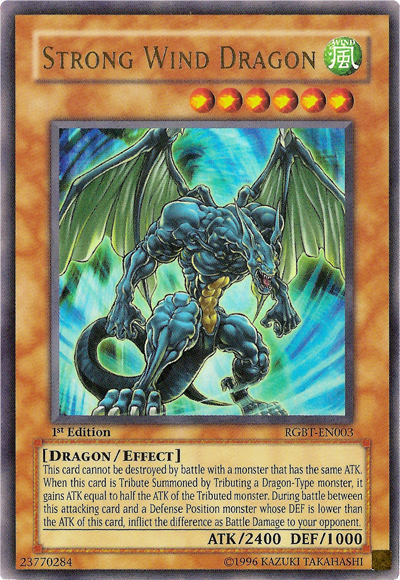 Strong Wind Dragon [RGBT-EN003] Ultra Rare | Black Swamp Games