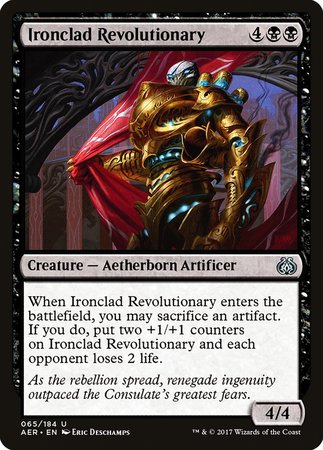 Ironclad Revolutionary [Aether Revolt] | Black Swamp Games