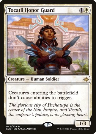 Tocatli Honor Guard [Ixalan Promos] | Black Swamp Games