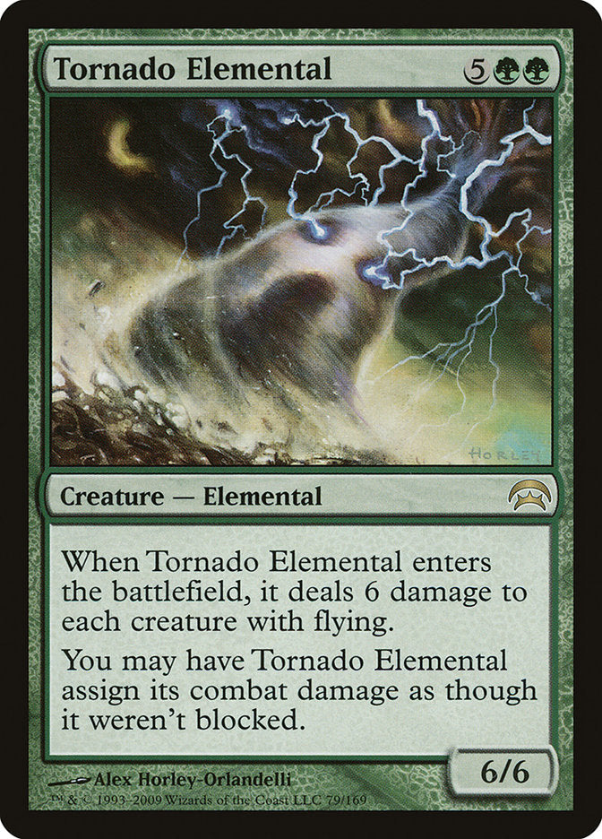 Tornado Elemental [Planechase] | Black Swamp Games