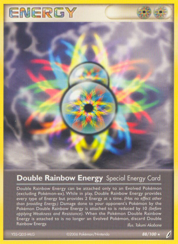 Double Rainbow Energy (88/100) [EX: Crystal Guardians] | Black Swamp Games