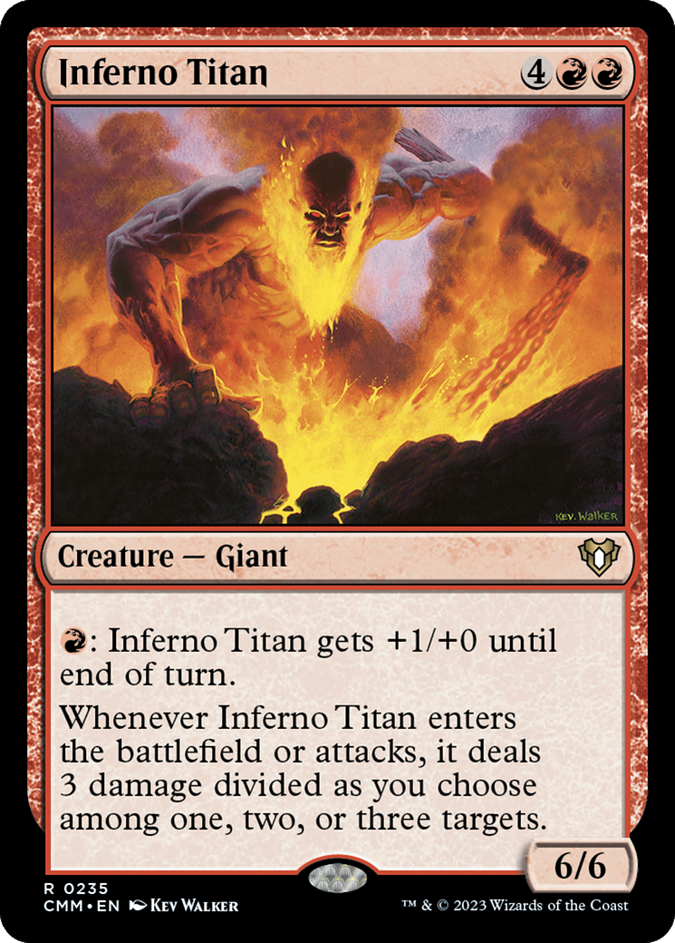 Inferno Titan [Commander Masters] | Black Swamp Games