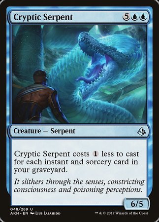 Cryptic Serpent [Amonkhet] | Black Swamp Games