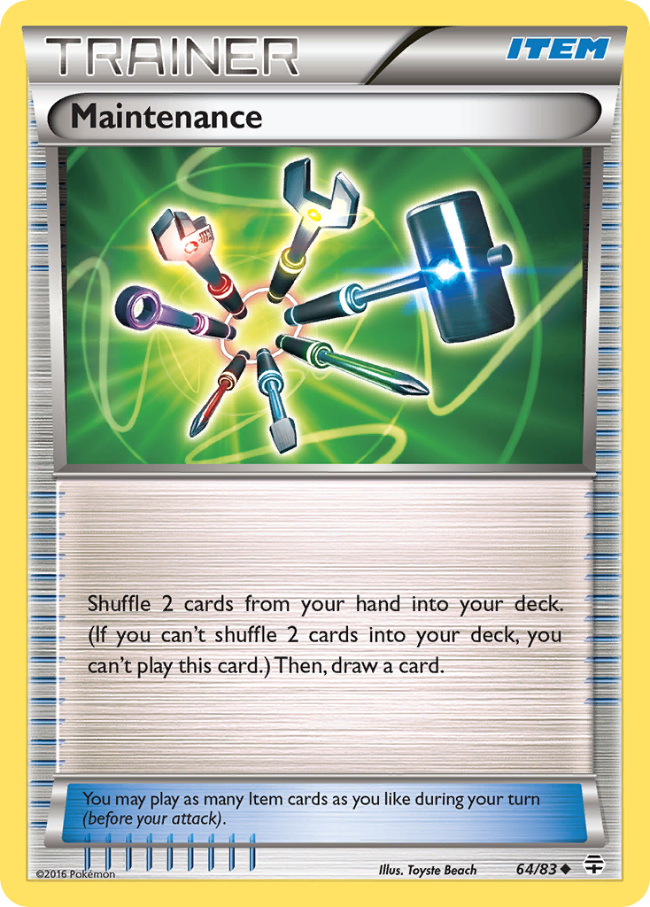 Maintenance (64/83) [XY: Generations] | Black Swamp Games