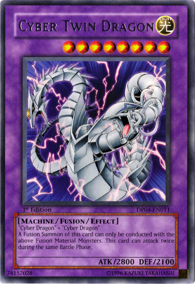 Cyber Twin Dragon [DP04-EN011] Rare | Black Swamp Games