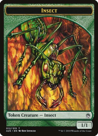 Insect Token (012) [Masters 25 Tokens] | Black Swamp Games