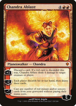 Chandra Ablaze [Zendikar] | Black Swamp Games