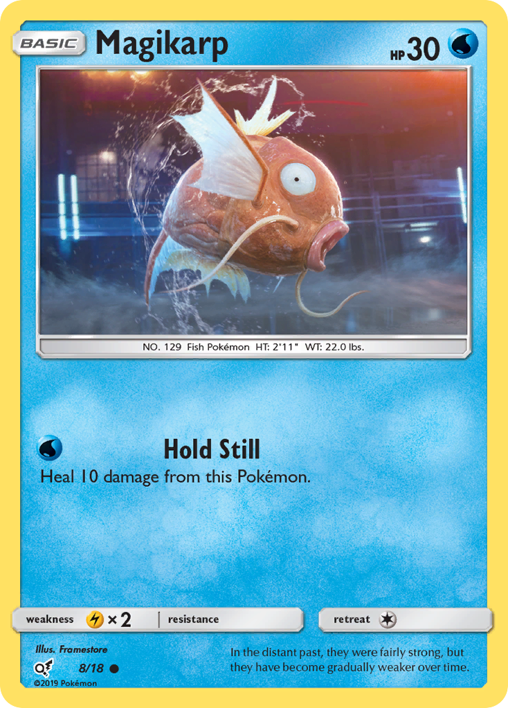 Magikarp (8/18) [Sun & Moon: Detective Pikachu] | Black Swamp Games