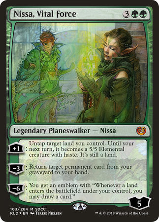 Nissa, Vital Force (SDCC 2018 EXCLUSIVE) [San Diego Comic-Con 2018] | Black Swamp Games