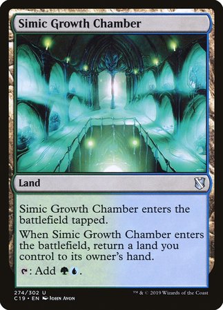 Simic Growth Chamber [Commander 2019] | Black Swamp Games