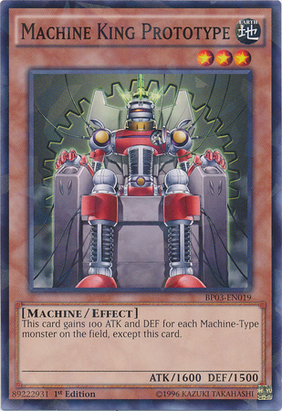 Machine King Prototype [BP03-EN019] Shatterfoil Rare | Black Swamp Games