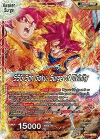 Super Saiyan Son Goku // SSG Son Goku, Surge of Divinity [EX09-03] | Black Swamp Games