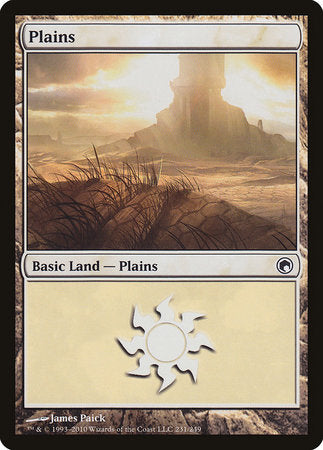 Plains (231) [Scars of Mirrodin] | Black Swamp Games