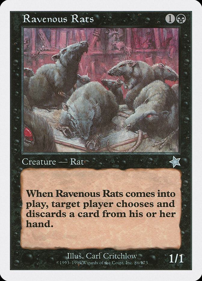 Ravenous Rats [Starter 1999] | Black Swamp Games