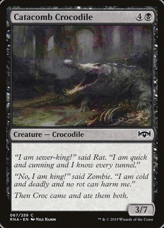 Catacomb Crocodile [Ravnica Allegiance] | Black Swamp Games