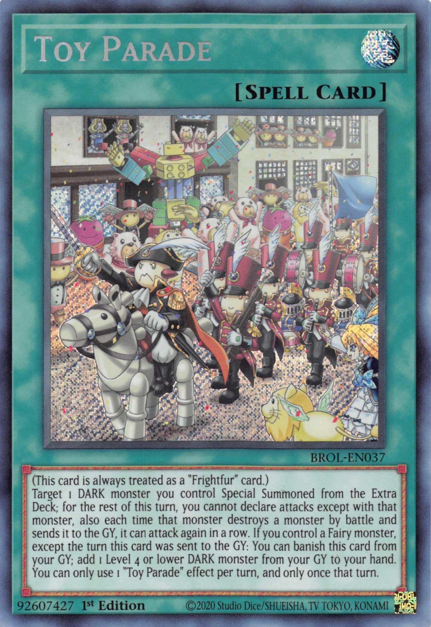 Toy Parade [BROL-EN037] Secret Rare | Black Swamp Games