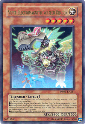 Super-Electromagnetic Voltech Dragon [DR04-EN211] Ultra Rare | Black Swamp Games