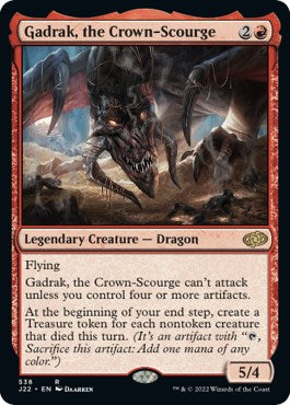 Gadrak, the Crown-Scourge [Jumpstart 2022] | Black Swamp Games