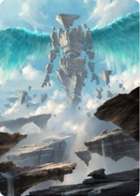 Celestial Colonnade Art Card [Zendikar Rising Art Series] | Black Swamp Games