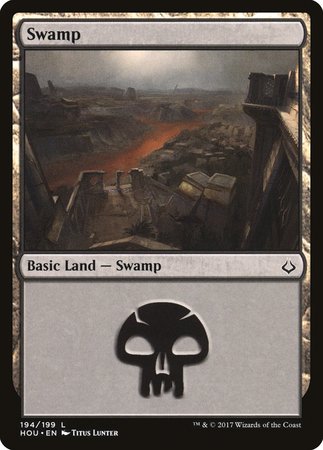 Swamp (194) [Hour of Devastation] | Black Swamp Games