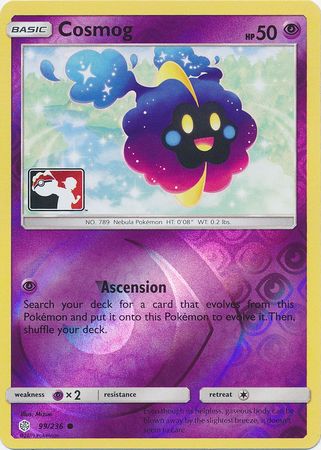 Cosmog (99/236) (Pokemon Club Special Print) [Sun & Moon: Cosmic Eclipse] | Black Swamp Games