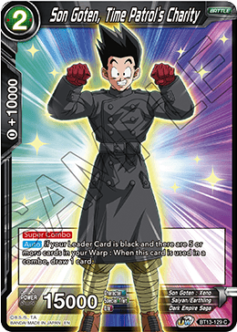 Son Goten, Time Patrol's Charity (Common) [BT13-129] | Black Swamp Games