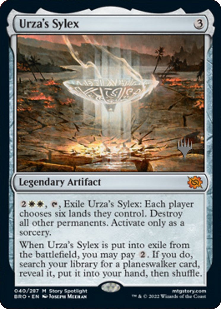 Urza's Sylex (Promo Pack) [The Brothers' War Promos] | Black Swamp Games