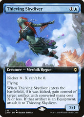 Thieving Skydiver (Extended Art) [Zendikar Rising] | Black Swamp Games