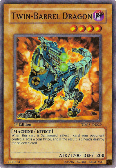 Twin-Barrel Dragon [TDGS-EN029] Super Rare | Black Swamp Games