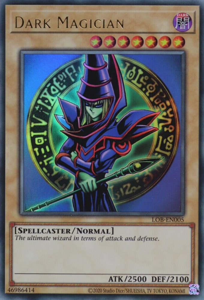 Dark Magician (25th Anniversary) [LOB-EN005] Ultra Rare | Black Swamp Games