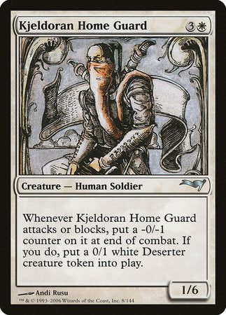 Kjeldoran Home Guard [Coldsnap Theme Decks] | Black Swamp Games