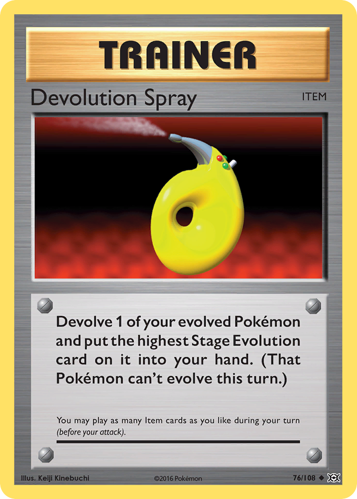 Devolution Spray (76/108) [XY: Evolutions] | Black Swamp Games